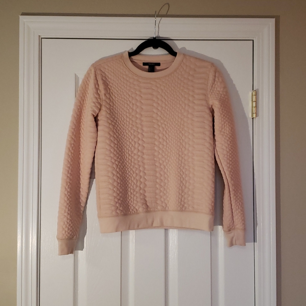 Salmon Pink Sweatshirt